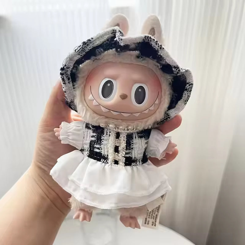Labubu Mini Plush Doll Outfits