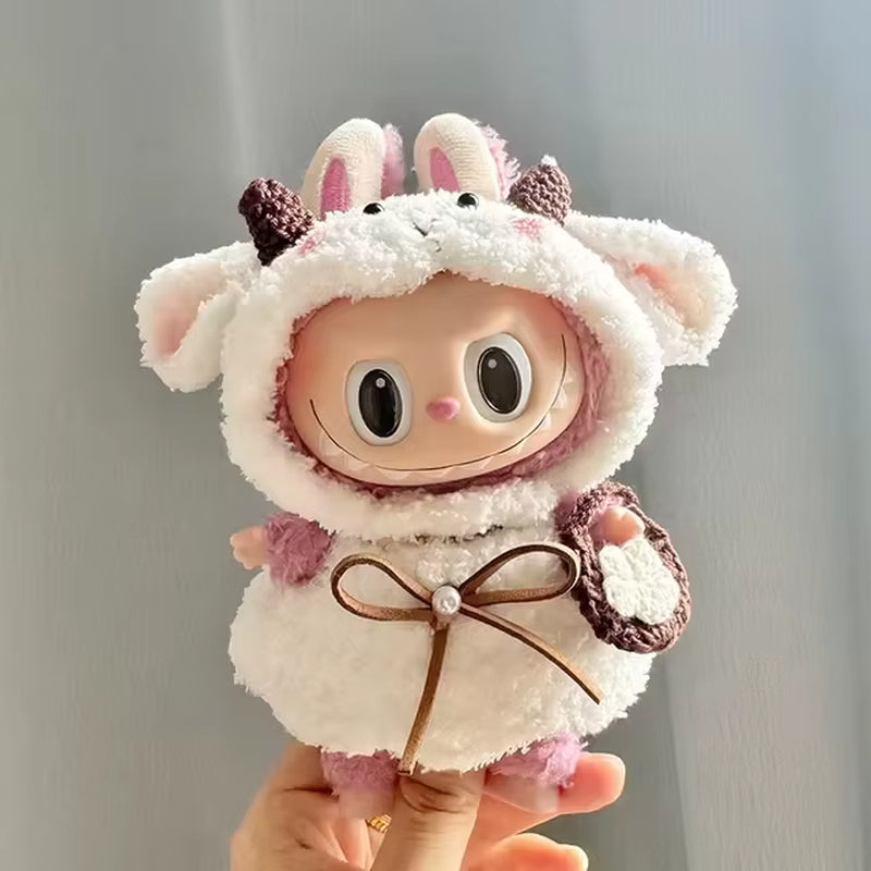 Labubu Mini Plush Doll Outfits