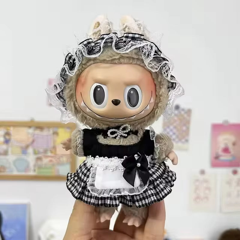 Labubu Mini Plush Doll Outfits