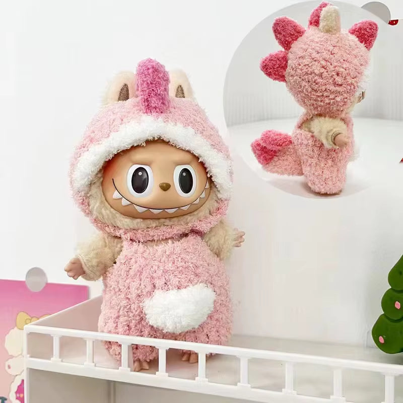 Labubu Mini Plush Doll Outfits