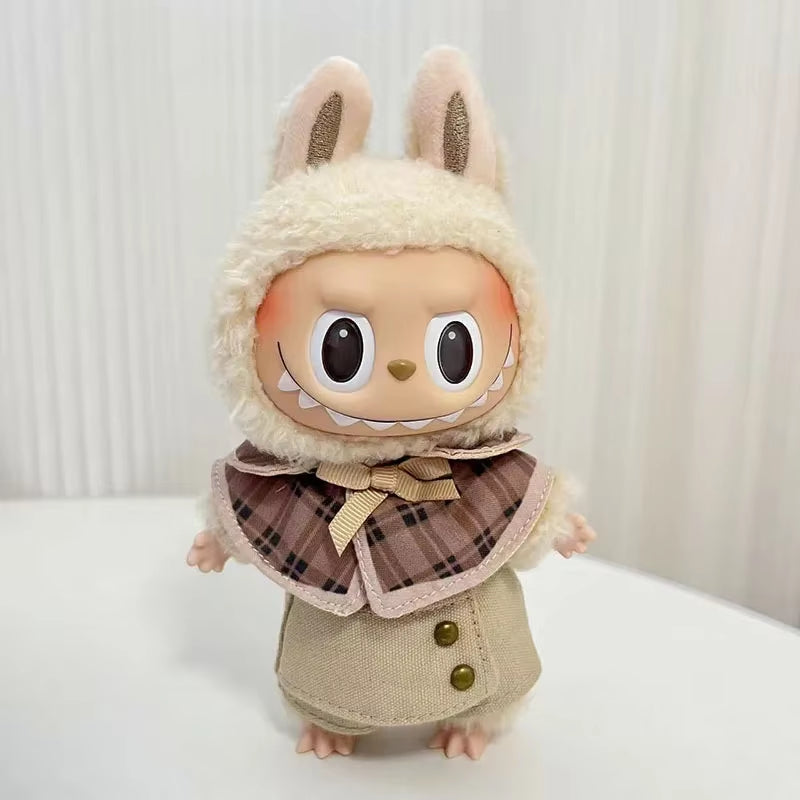 Labubu Mini Plush Doll Outfits