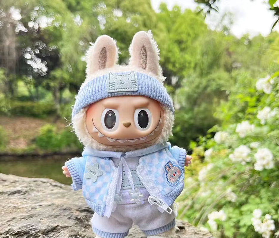 Labubu Mini Plush Doll Outfits