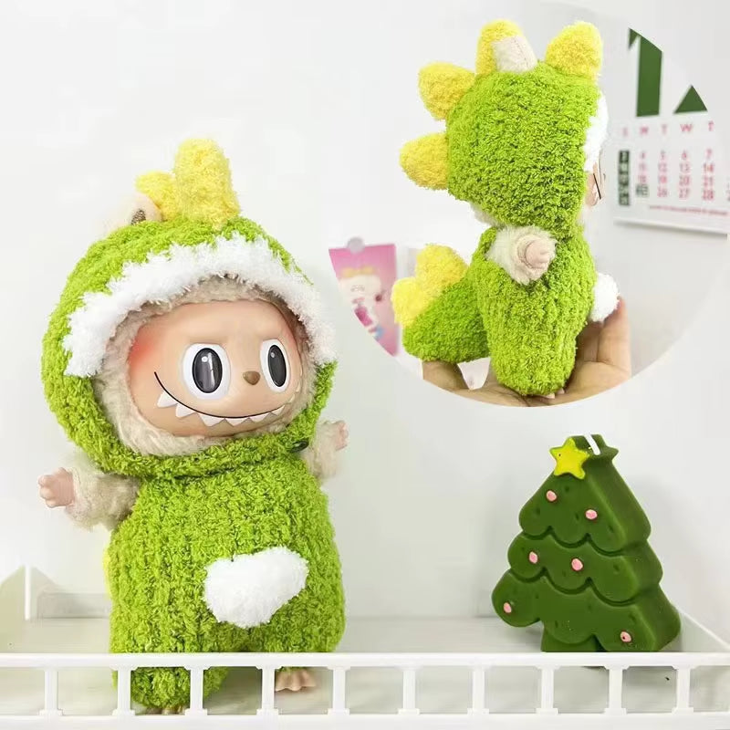Labubu Mini Plush Doll Outfits