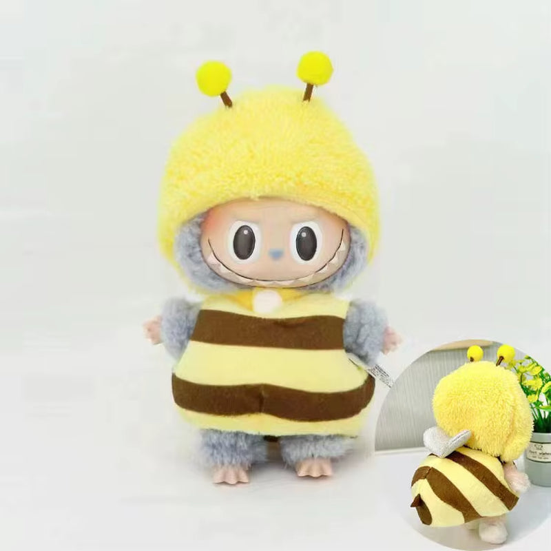 Labubu Mini Plush Doll Outfits