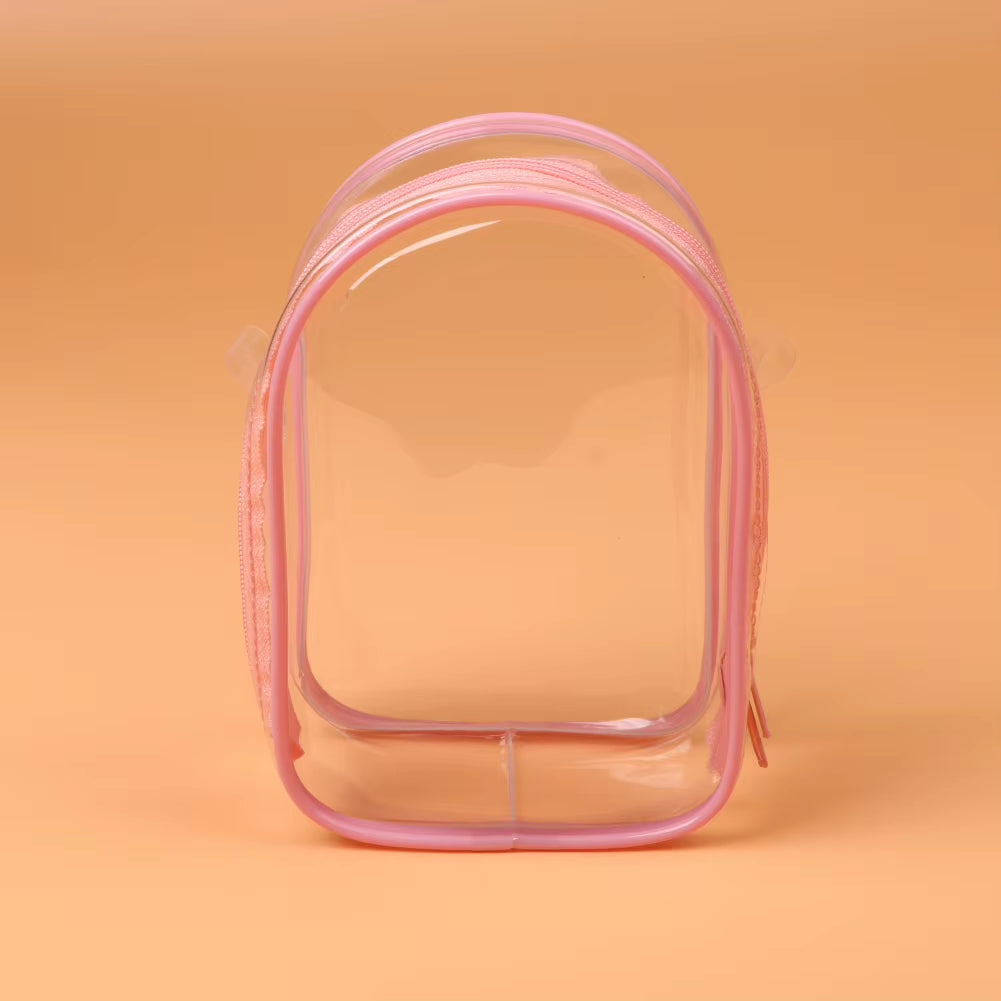 Dustproof Labubu Shoulder Bag ā PVC Storage and Walking Tote
