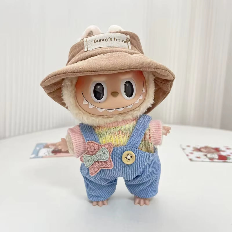 Labubu Mini Plush Doll Outfits