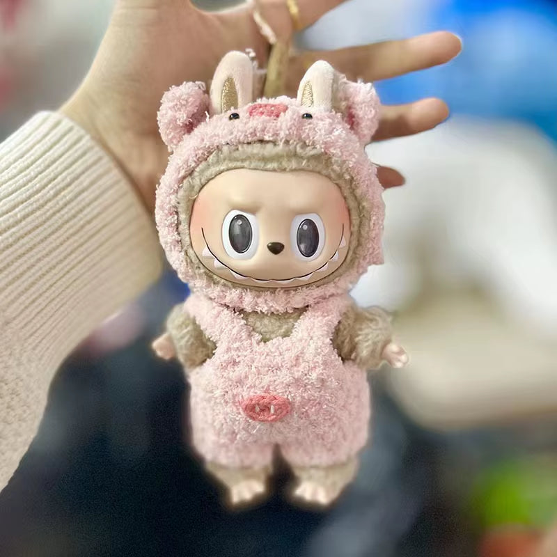 Labubu Mini Plush Doll Outfits