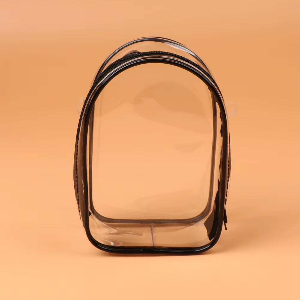 Dustproof Labubu Shoulder Bag – PVC Storage and Walking Tote