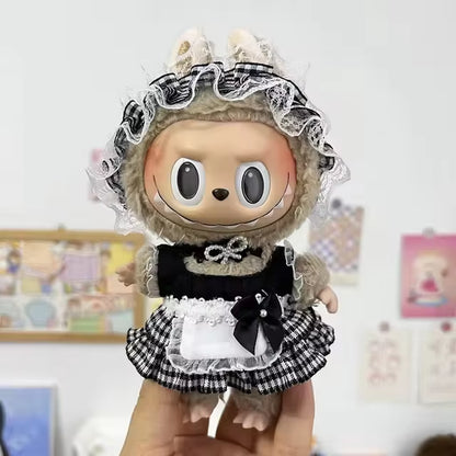 Labubu Mini Plush Doll Outfits
