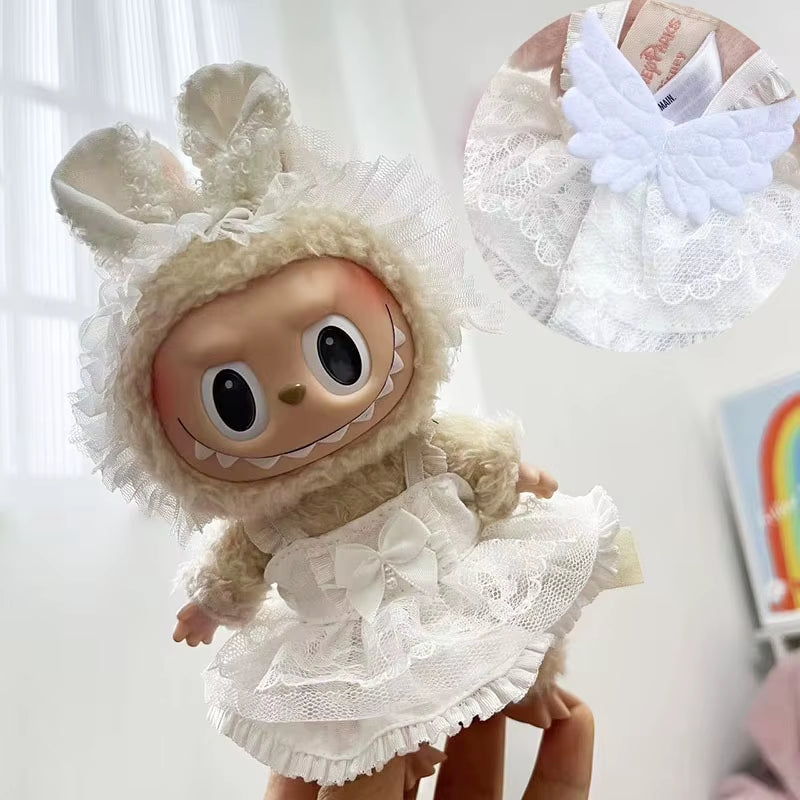 Labubu Mini Plush Doll Outfits
