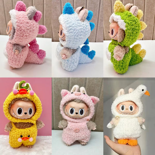Labubu Mini Plush Doll Outfits